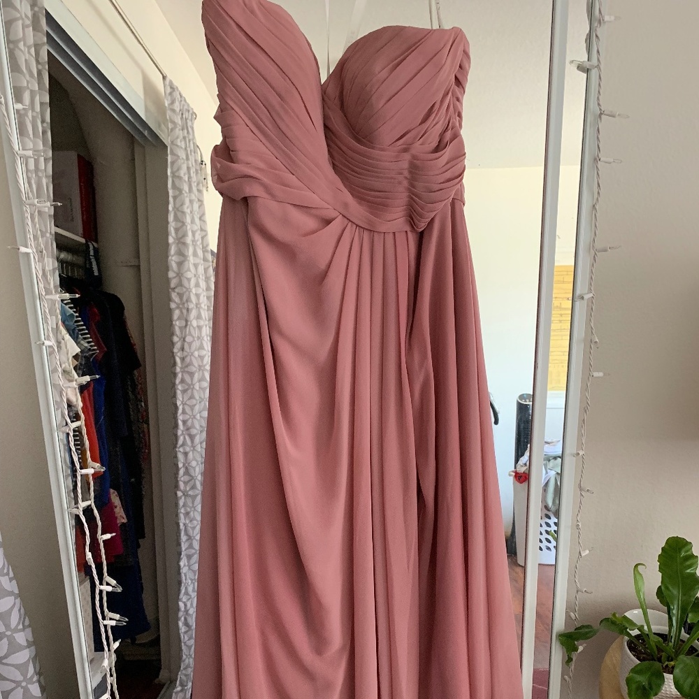 Azazie Arabella Allure Dusty Rose
